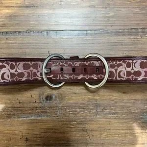 Coach | Accessories | Coach Signature Logo Belt | Poshmark display picture 3